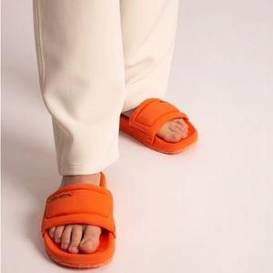 Heron Preston Logo Patch Slide Sandal